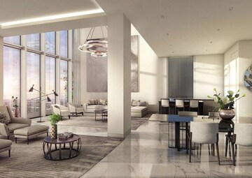 Living Room in 4 BHK Apartment at M3M Trump Tower, Sector 65 – for Sale