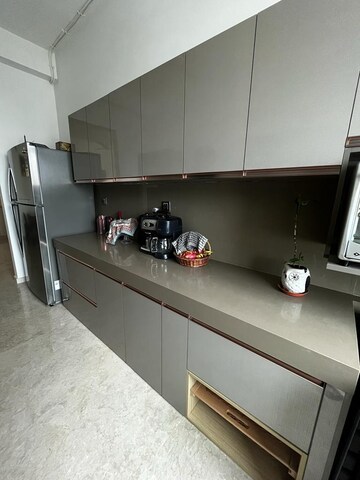 Kitchen in 3 BHK Apartment at Marathon Monte South, Byculla West – for Rent