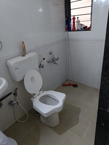 Bathroom in 1 BHK Apartment at Hubtown Akruti Orchid Park, Sakinaka – for Rent