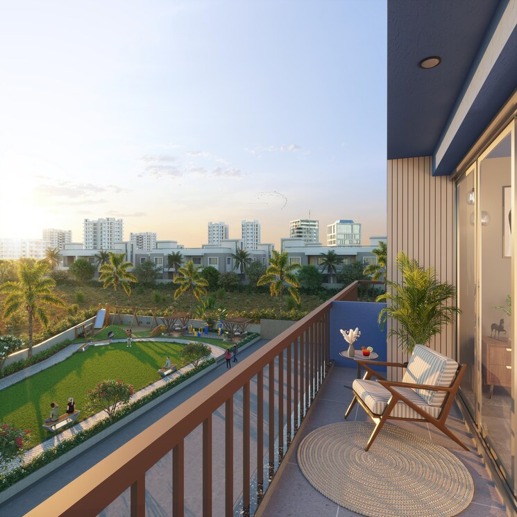 Balcony, bhimrad 2 Bedroom 1107 Sq.Ft. Apartment In Bhimrad Surat 7965925