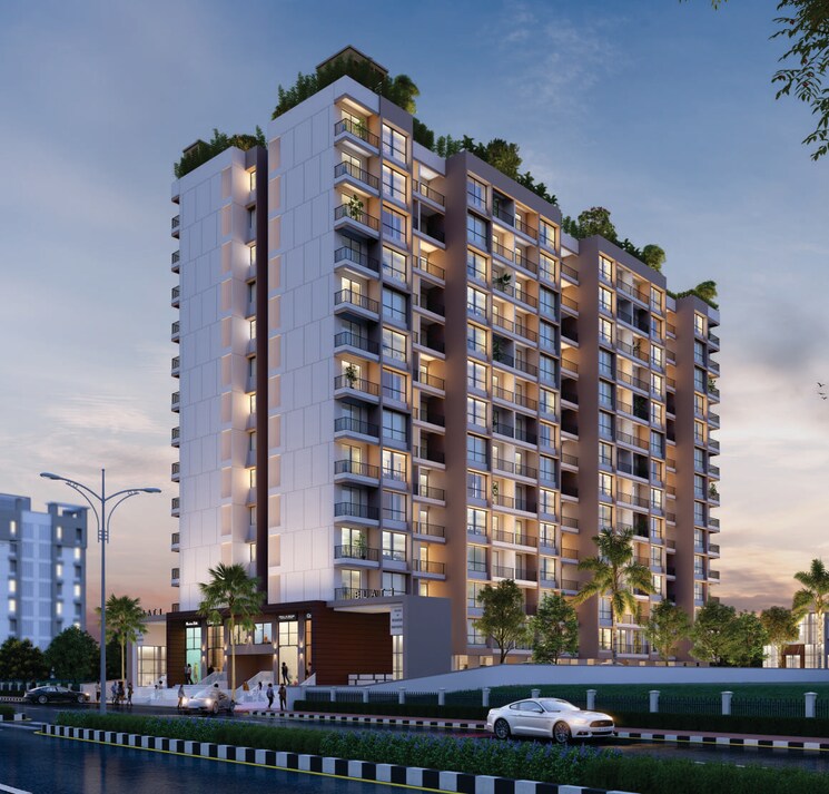 Exterior View, guddwill-elate 2 Bedroom 798 Sq.Ft. Apartment In Undri Pune 7965888