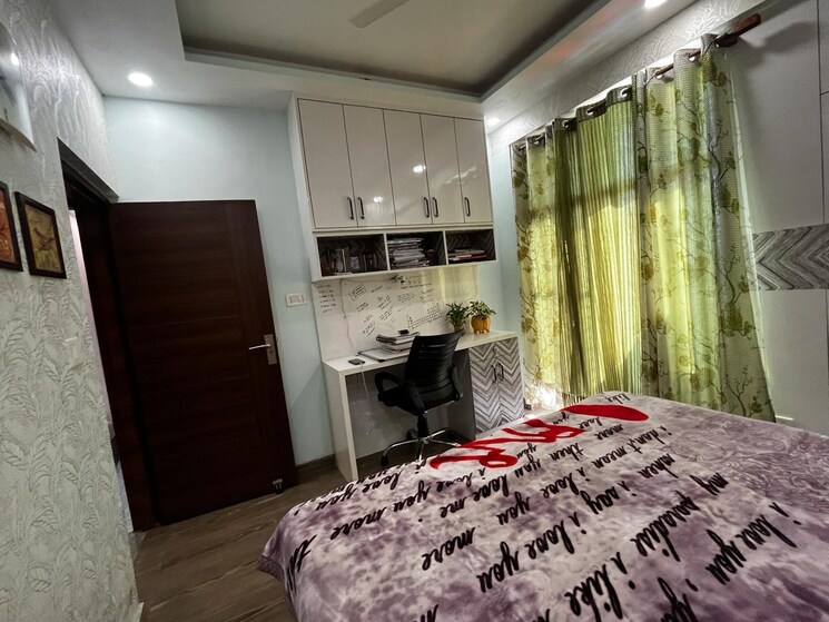 Bedroom, charms-castle 3 Bedroom 1450 Sq.Ft. Apartment In Raj Nagar Extension Ghaziabad 7965990