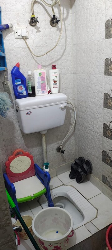 Bathroom in 2 BHK Builder Floor at New Ashok Nagar – for Sale