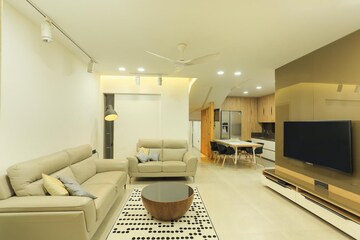 Living Room in 4 BHK Apartment at Kasturi Legacy, Baner – for Sale