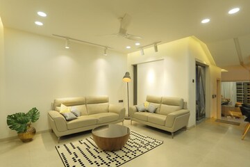 Living Room in 4 BHK Apartment at Kasturi Legacy, Baner – for Sale