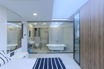 Building Lobby in 4 BHK Apartment at Kasturi Legacy, Baner – for Sale
