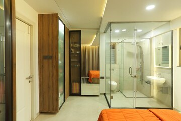 Bathroom in 4 BHK Apartment at Kasturi Legacy, Baner – for Sale
