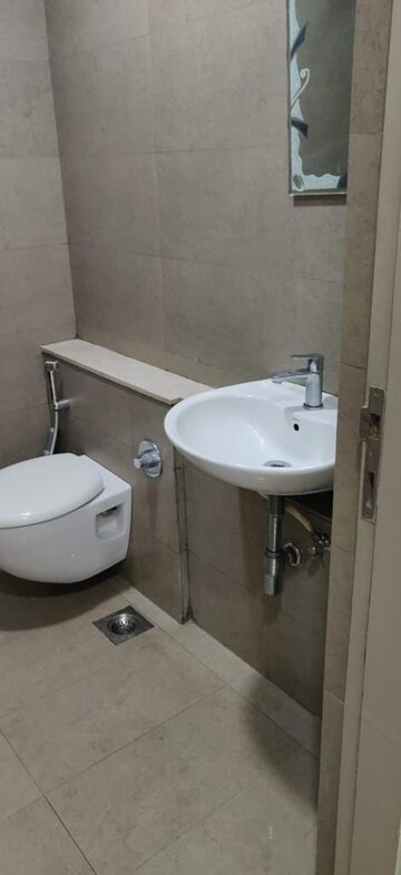 Bathroom in 2 BHK Apartment at Sheth Vasant Oasis, Andheri East – for Rent