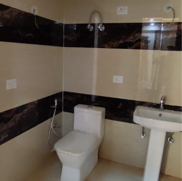 Attached Bathroom in 4 BHK Apartment at Uninav Utopia, Bhuapur – for Sale