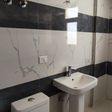 Attached Bathroom in 4 BHK Apartment at Uninav Utopia, Bhuapur – for Sale
