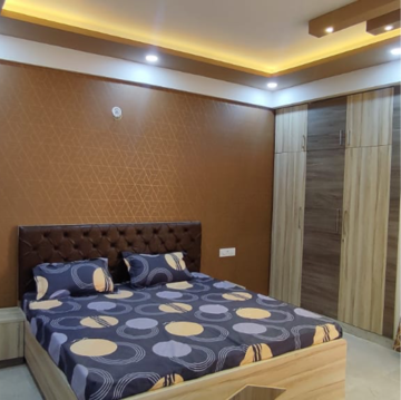 Bedroom in 4 BHK Apartment at Uninav Utopia, Bhuapur – for Sale