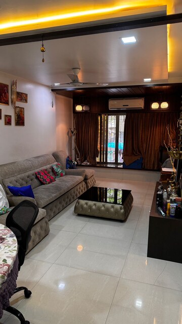 Living Room in 2 BHK Apartment at Carlton Court Apartment, Bandra West – for Sale