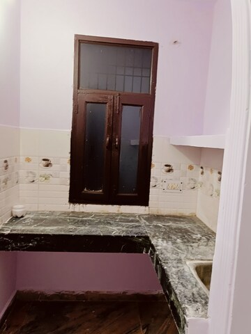 Kitchen in 2 BHK Builder Floor at New Ashok Nagar – for Rent