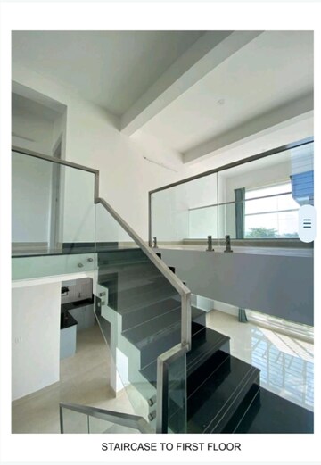 Staircase in 3 BHK Villa at Valmark City Ville, Bannerghatta Road – for Rent