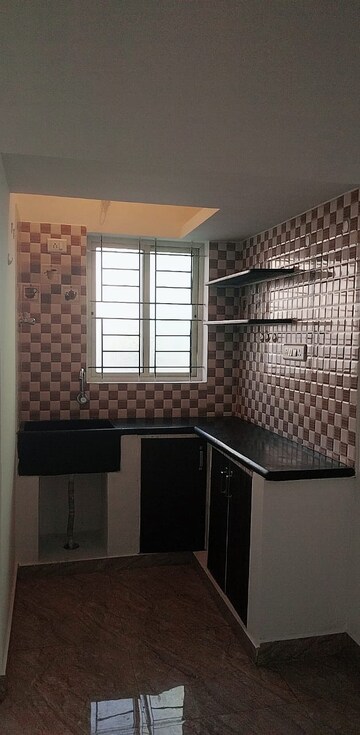 Kitchen in 1 BHK Builder Floor at Hsr Layout – for Rent