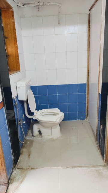Bathroom in 2 BHK Apartment at Rajvilas Hawa Mahal Chs, Manpada – for Rent