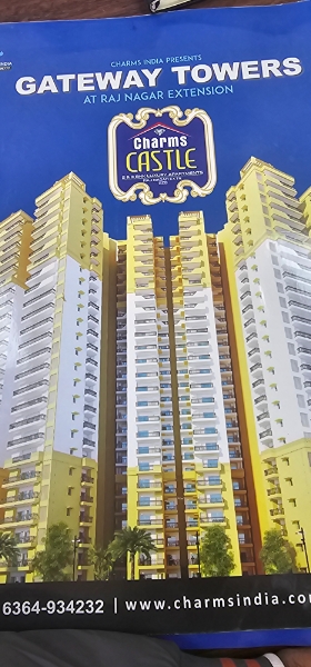 2 BHK 995 Sq.Ft. Apartment in Charms Castle Phase II