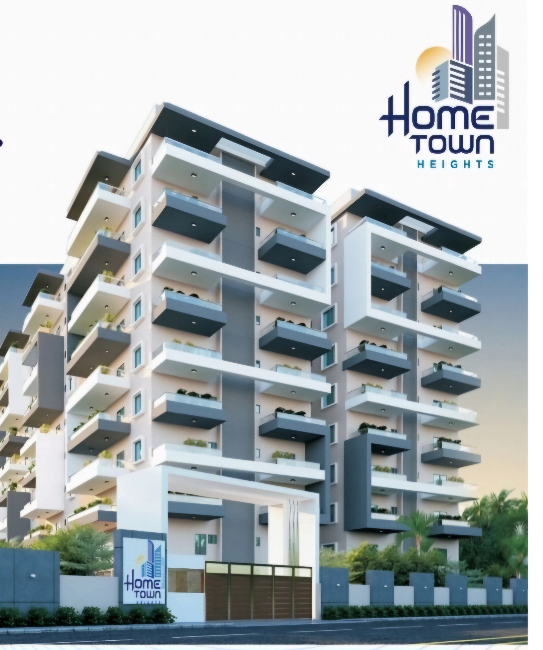 2 BHK 1425 Sq.Ft. Apartment in Home Town Heights