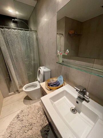 Bathroom in 4 BHK Apartment at Panchshil One North, Magarpatta City – for Sale
