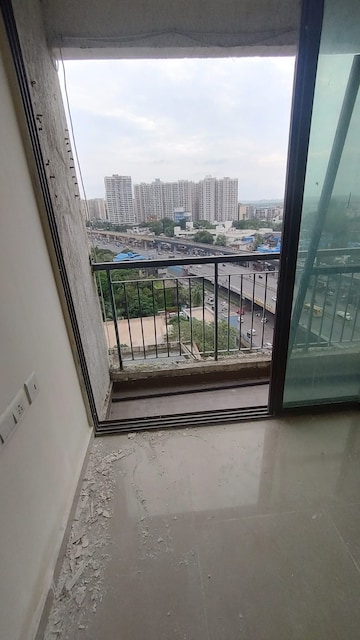 Balcony in 1 BHK Apartment at Man Opus, Mira Road – for Rent