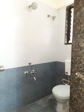 Bathroom in 1 BHK Apartment at Wadgaon Sheri – for Rent