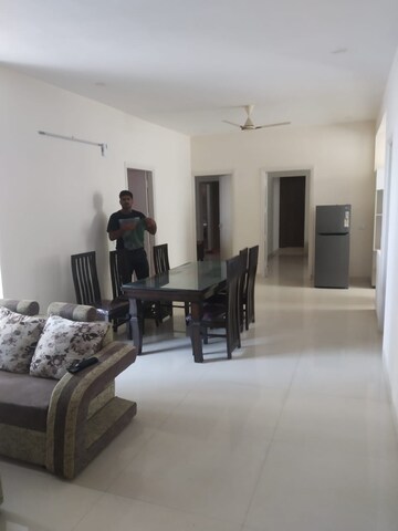 Living Room in 2 BHK Apartment at La Prisma, Dhakoli Village – for Rent