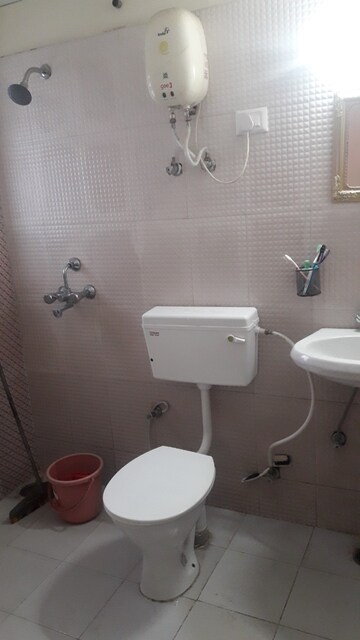 Bathroom in 2 BHK Apartment at NK Sharma Savitry Greens 2, Ghazipur – for Rent