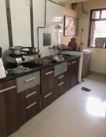 Kitchen in 1 BHK Apartment at Puranik City, Kasarvadavali – for Rent