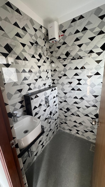 Bathroom in 2 BHK Apartment at Roha Vatika, Kurla East – for Rent