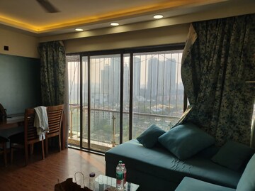 Living Room in 1 BHK Apartment at Conwood Astoria, Goregaon East – for Rent