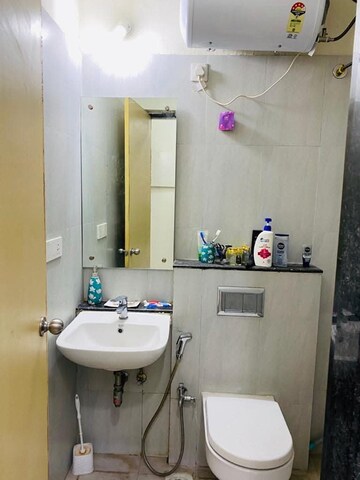 Bathroom in 2 BHK Apartment at Hiranimanthan Shree Ganesh Krupa CHS, Kurla East – for Rent