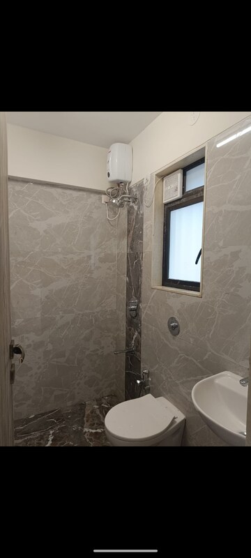 Bathroom in 2 BHK Apartment at Adityaraj Breeze, Vikhroli East – for Rent
