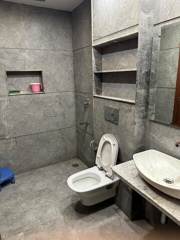 Bathroom in 3 BHK Builder Floor at Sushant Lok 3, Sector 57 – for Sale
