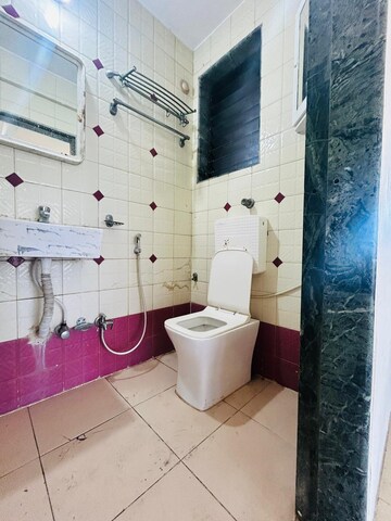 Bathroom in 2 BHK Apartment at Seawoods – for Rent