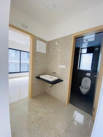 Bathroom in 2 BHK Apartment at Rama Metro Life, Tathawade – for Rent