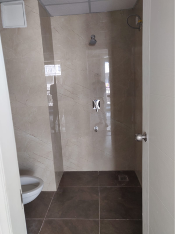 Bathroom in 3 BHK Apartment at Skylar Homes, High Ground – for Rent