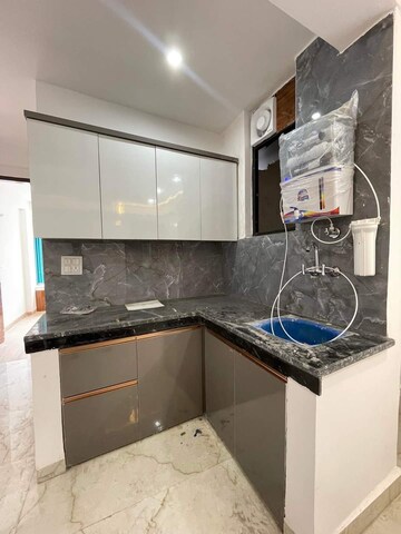 Kitchen in 1 BHK Builder Floor at Saket – for Rent