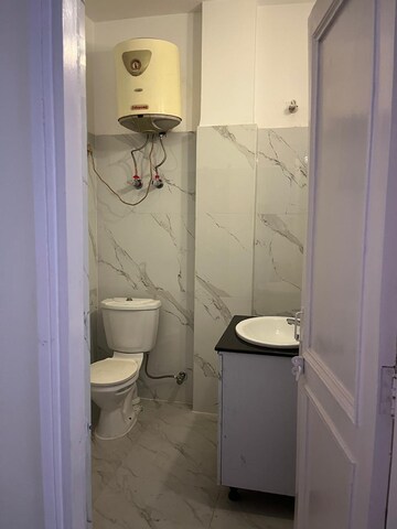 Bathroom in 2 BHK Builder Floor at Lajpat Nagar – for Rent