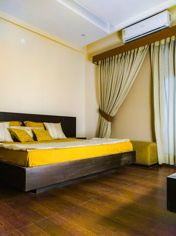 Bedroom in 2 BHK Apartment at Monarch Apartments Zirakpur, Vip Road – for Rent