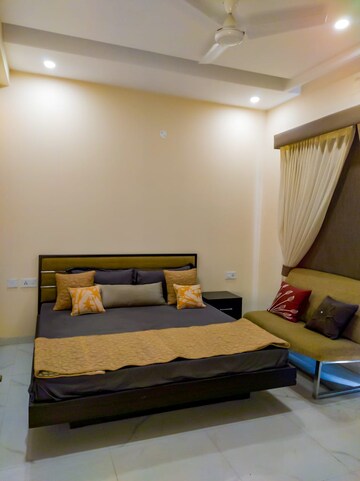 Bedroom in 2 BHK Apartment at Monarch Apartments Zirakpur, Vip Road – for Rent