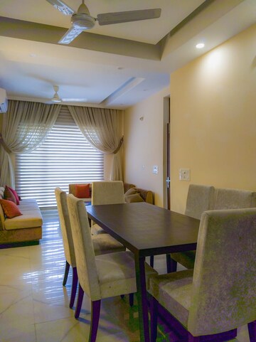Living Room in 2 BHK Apartment at Monarch Apartments Zirakpur, Vip Road – for Rent