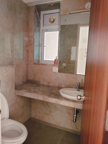Bathroom in 2 BHK Apartment at LnT Crescent Bay T5, Parel – for Rent