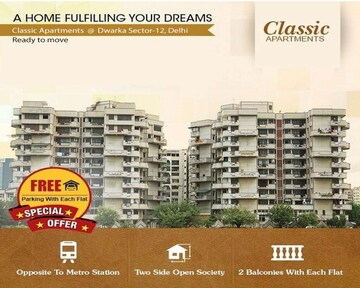 Master Plan in 2 BHK Apartment at Sector 12 Dwarka – for Sale