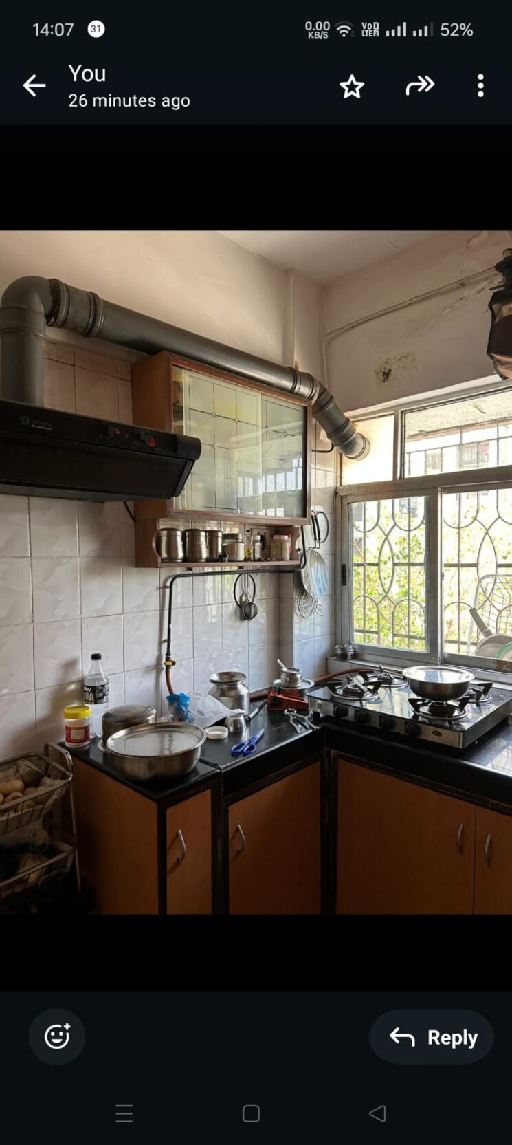 Kitchen, payal-heights-apartment 2 Bedroom 1200 Sq.Ft. Apartment In Kharghar Navi Mumbai 7966946