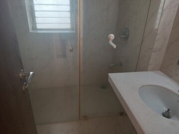Bathroom in 3 BHK Apartment at Lokhandwala Whispering Palms XXclusives, Kandivali East – for Rent