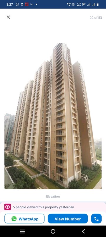 3 BHK Apartment For Rent in ABA Cleo County, Sector 121