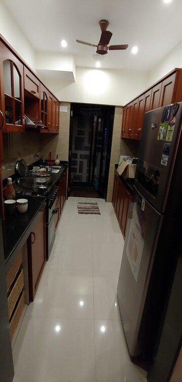 Kitchen in 2 BHK Apartment at Hubtown Hill Crest, Andheri East – for Rent