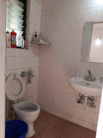 Bathroom in 2 BHK Apartment at Lokhandwala Whispering Palms, Kandivali East – for Rent