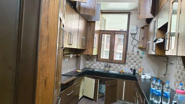 Kitchen in 3 BHK Apartment at Dwarka – for Rent