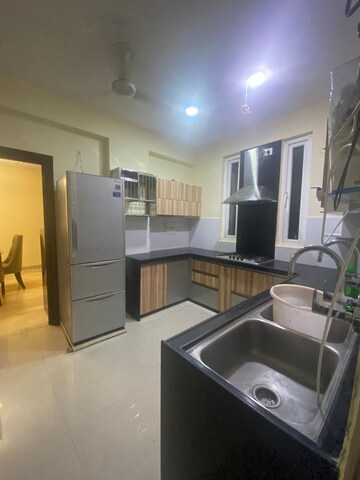 Kitchen in 4 BHK Apartment at Om Pallacia, C-Scheme – for Rent